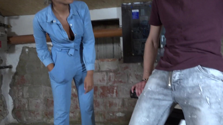 Flemish Filth: Teen Romy gets fucked hard in the basement