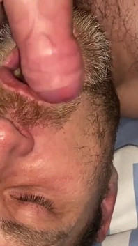 Hairy Stepdaddy Loves to Suck and Swallow Compilation