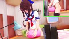 Velvixian3Futanari: Hikari futa onahole (waria futa)