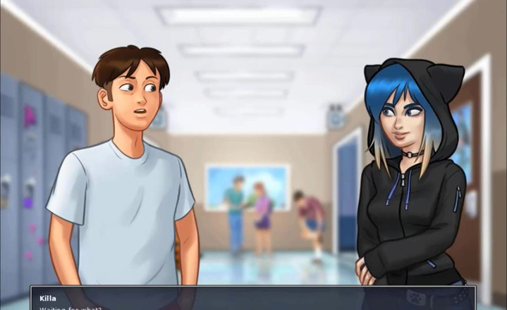 Cartoon Play: Summertime saga part 251 - hard in shower