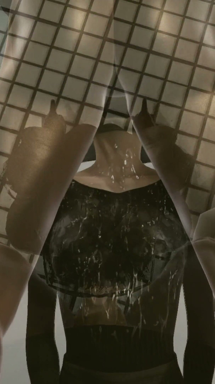 Emptie41: Men's Room. Asian Woman Wanted to Swallow a Stranger's Big...