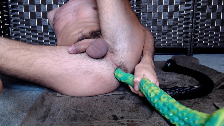 Philip Oxford: Stuffing 2 Colon Snakes Nearly 1meter Long Deep Into My Guts