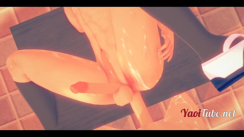 Yaoitube: 보쿠 노 히어로 Yaoi 3D - 엉덩이에 섹스하고 사정하는 토도로키 쇼토 질싸 바레백