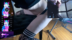 Sissy slave Sylvia: Šukání za tipy na kameru