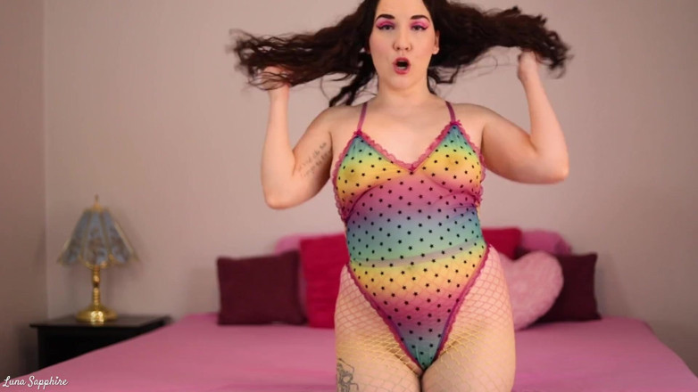Luna Sapphire: Gay cock slut for pride - Encouraged Bi Femdom