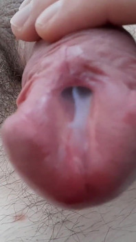 Masturbation with a Lot of Sperm