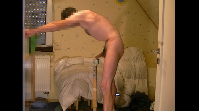 Mark Hannes: Video rekaman masturbasi vibrator!