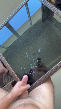 Cum on the Table Before Airbnb Checkout