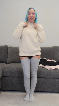 Winter Weather Big Titty Sweater Try on Haul - Fashion Fetish E29 - MILF Stella