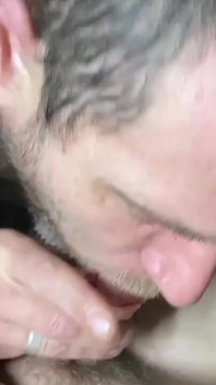Hairy Stepdaddy Loves to Suck and Swallow Compilation