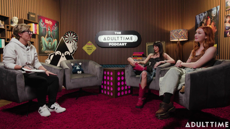 Adult Time Podcast: Lana Smalls &amp; Scarlet Skies nohy Obrázky, Poruchy a Shrek Dirty...