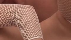 Horny brunette fucked in front and behind screams of pleasure