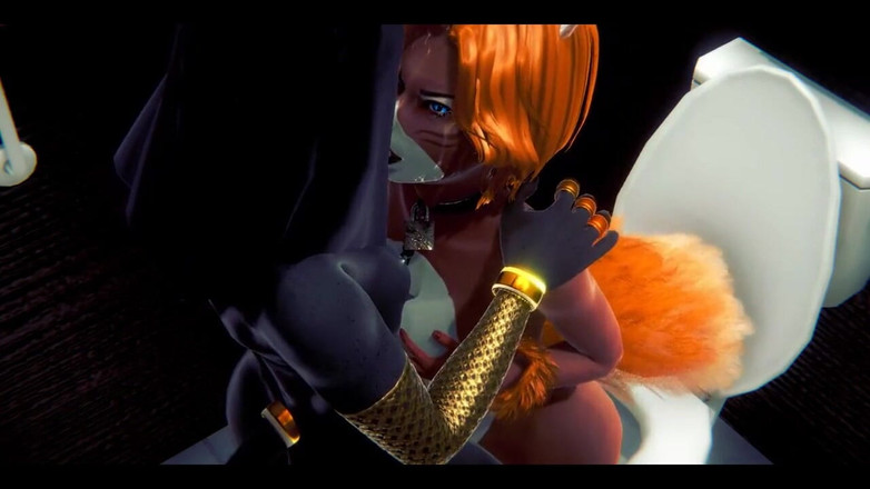 HentaiTubes: Furry Hentai - Anubis the Dogboy med en foxygirl i en...