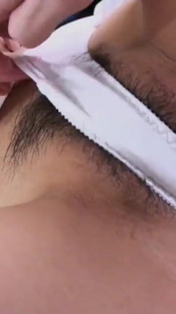 Asian Yukari satisfies her pussy with a big cock