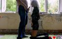 Heart 2 fuck: Submissive MILF in High Boots Kneels in Front of Her...