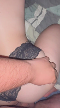 ¡vine Y Chorreé Su Polla! Sexo Amateur En Pareja Real - Creampie a Cuatro Patas