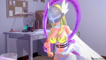 HentaiF3tish: Angewomon heals with her sensual touch