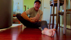 Barefoot Blake: Поклонение себе ступням +