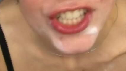 Doris Distel: Sperma games and I really enjoy being a bit sperm-sticky