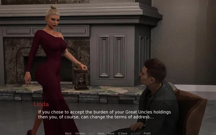 Dirty GamesXxX: Milfylicious: Hot MILF Blows off Her Master's Big Cock - Episode 1