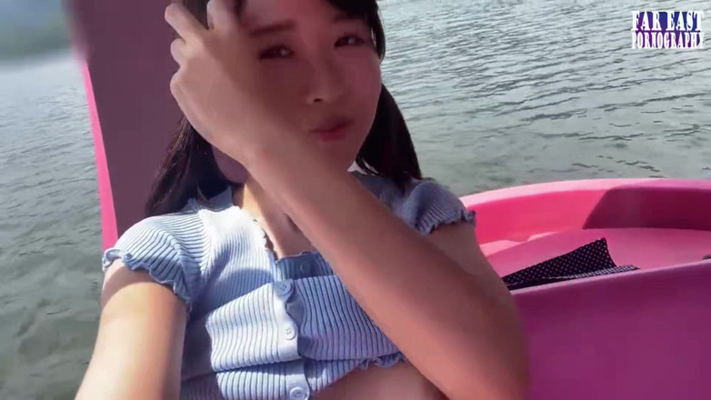 Far East pornography: Sun-kissed F-cup Thrill Ride with a Cum-loving Beauty on a...