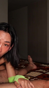 Teen Ladyboy Eat Your Ass and Get Bareback Hardcore Fuck