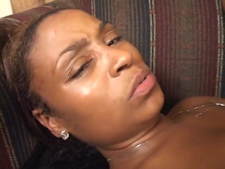Meet my Pussy: Ebony model blows huge black dick and gets her asshole...