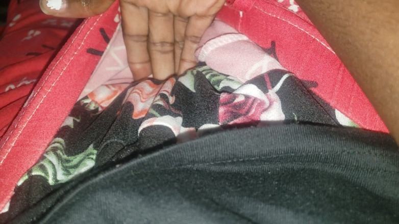 Roseblue2: Fingering Myself While She Watches