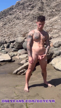 Gay Piss on the Beach