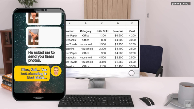 Dirty GamesXxX: According to Sofia. Girl Tells to Her Boyfriend How His...