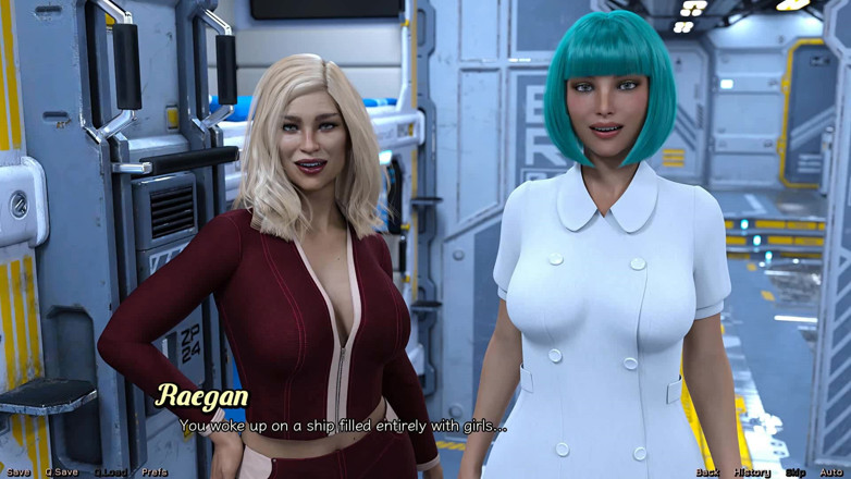 Dirty GamesXxX: Uvízlá ve vesmíru: sexy holky v Galaxii. Díl 3