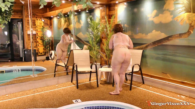 GingerVixen.XXX: Masturbating with a Back Massager