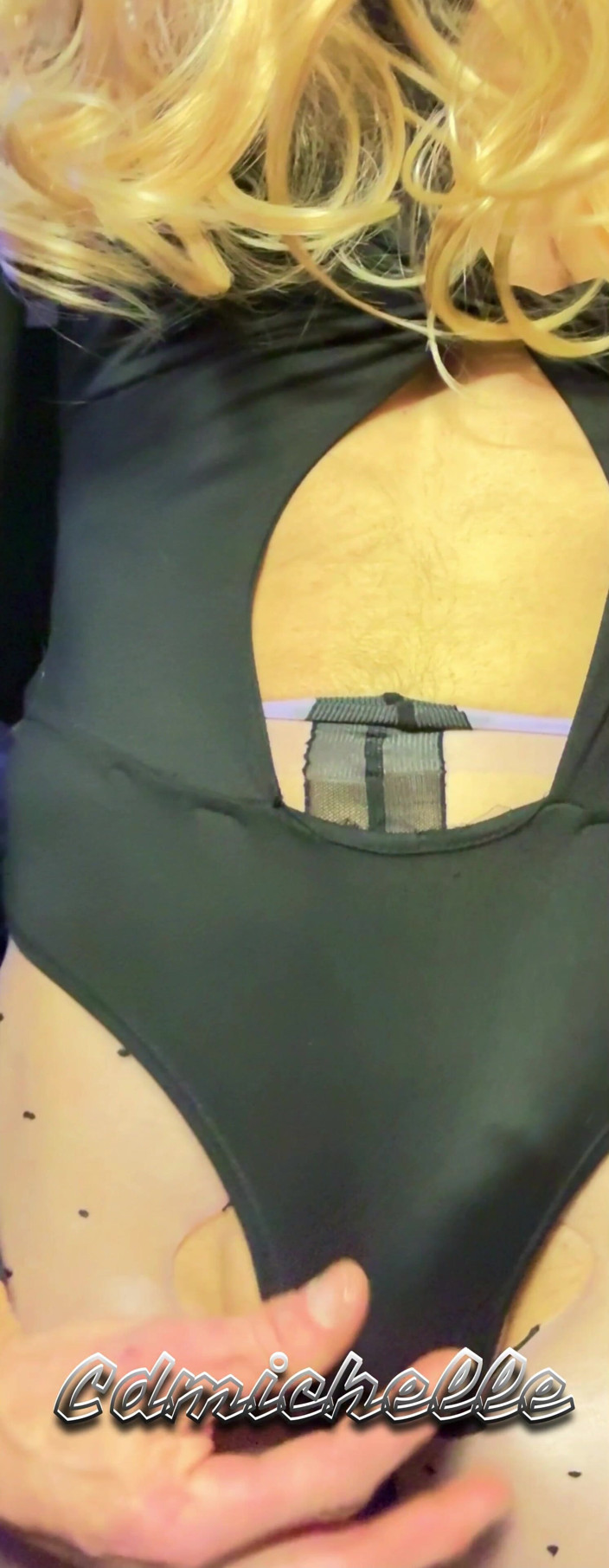 Cd Michelle lingerie: Cdmichelle Wearng seksi bodysuite