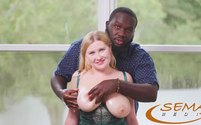 Semaj Media: Semaj Media - Beautiful Pale Emma Shay Loves Getting Her Titty...