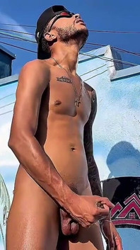 A Beautiful Day for a Cigarette, Sunbathing, and Moisturizing the Skin...