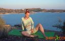 Sheryl X: Hot Masturbation After Yoga in Sport Suit!