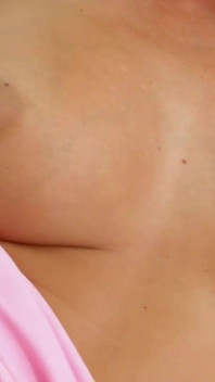 Sexy blonde MILF masturbate tight pussy with toy and gets orgasm