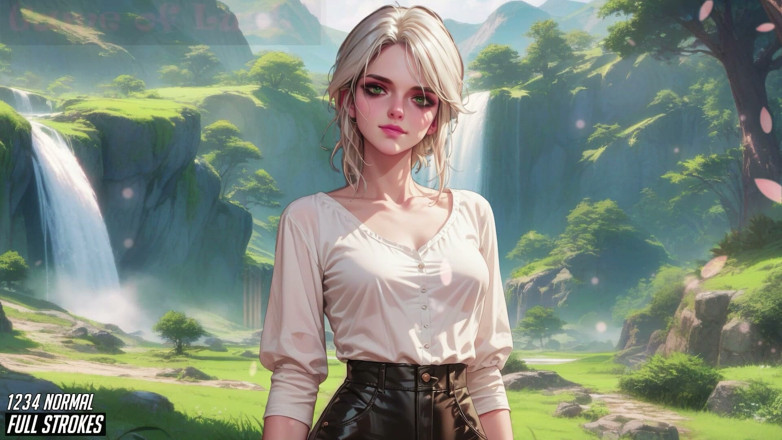 Game of Lust 3D: Gol sexy Ciri JOI Výzva