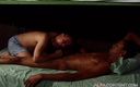 Gay show: 침대에서 따먹히는 라틴계 트윈크