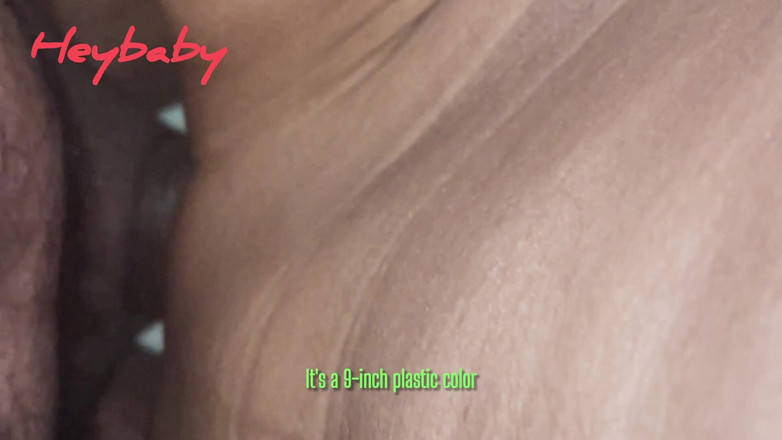 Heybaby: 9インチのディルド 彼女とのロマンス ハードコアセックス 濡れたクリーミーな膣