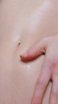 Massaggi con olio da vicino
