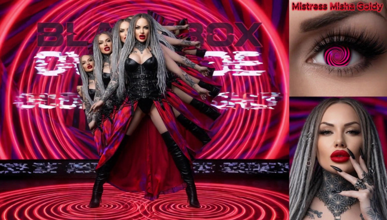 Goddess Misha Goldy: Blackbox Cock: Digodam dari jauh dan dimiliki oleh saya.