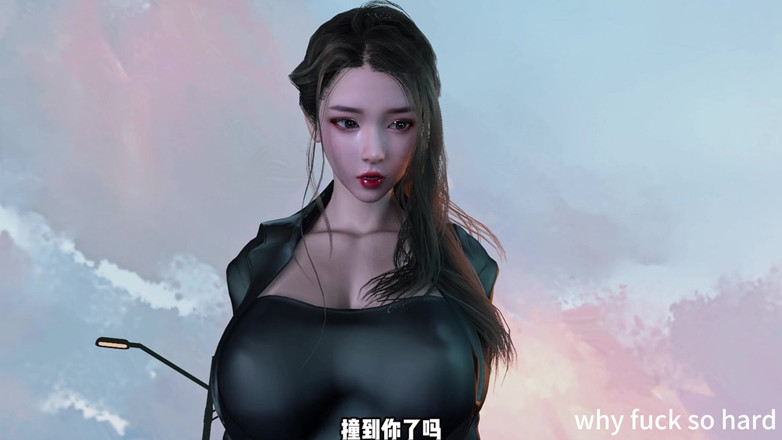 Why fuck so hard: 3D Hot Asian BBW Stepsister Cheating with Big Dick Old...