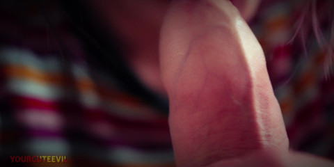 YourCuteEvil: Tender and passionate licking of the foreskin 4K