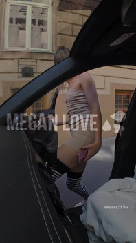 Desperately Wetting Panties, Golden Shower and Mouth Piss in My New Car