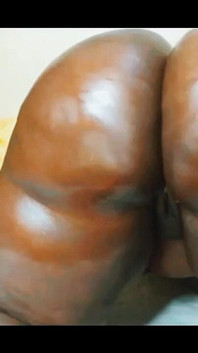 Ebony SSBBW Doggy Style Farts and Gapes