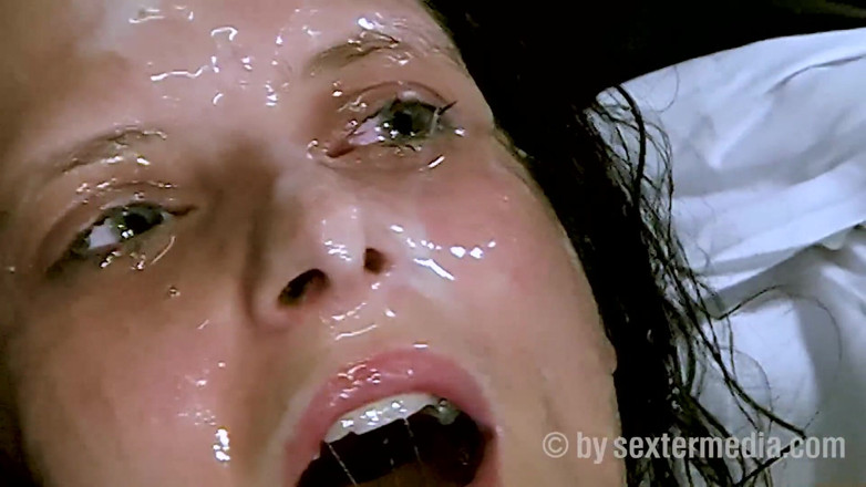 Sextermedia by Pete: Brunette Cum Ass Fuck Slut