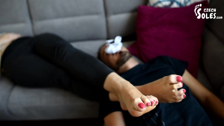 Czech Soles - foot fetish content: A chance to smell her socks