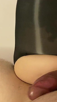 POV - Lap Dance and Ass Job in Nylon Bodysuit