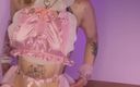 Soft Vulgar: Cute Petite Teen in Pink Lingerie 5